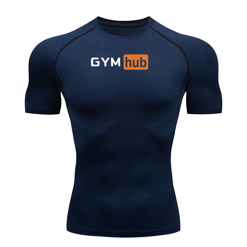 Gym Hub Printed Men's Compress - Outdoor Sport.Hub บทวิจารณ์และราคา