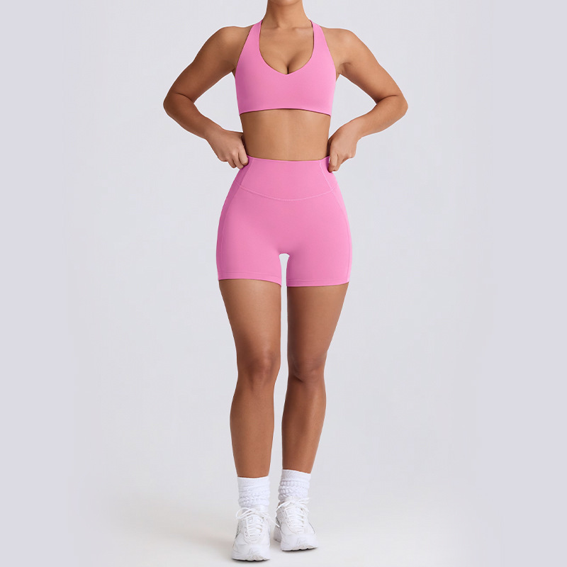 Naked Feel Quick-Dry Yoga Set  - Outdoor Sport Leggings บทวิจารณ์และราคา