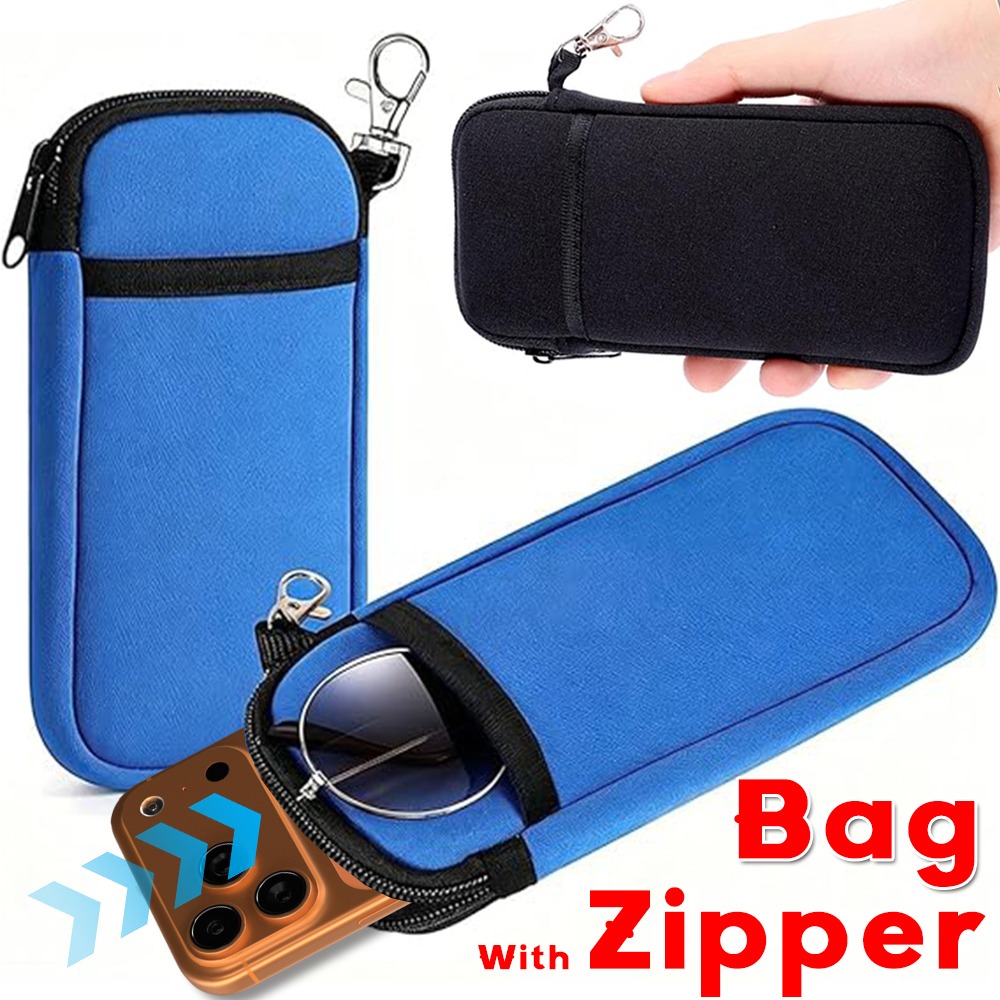 Nylon Fabric Phone /Glasses Zi - Outdoor Sport Bag บทวิจารณ์และราคา
