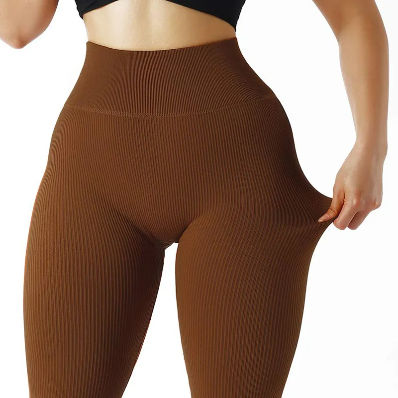 Seamless High Waist Gym Leggin - Outdoor Sport Leggings บทวิจารณ์และราคา