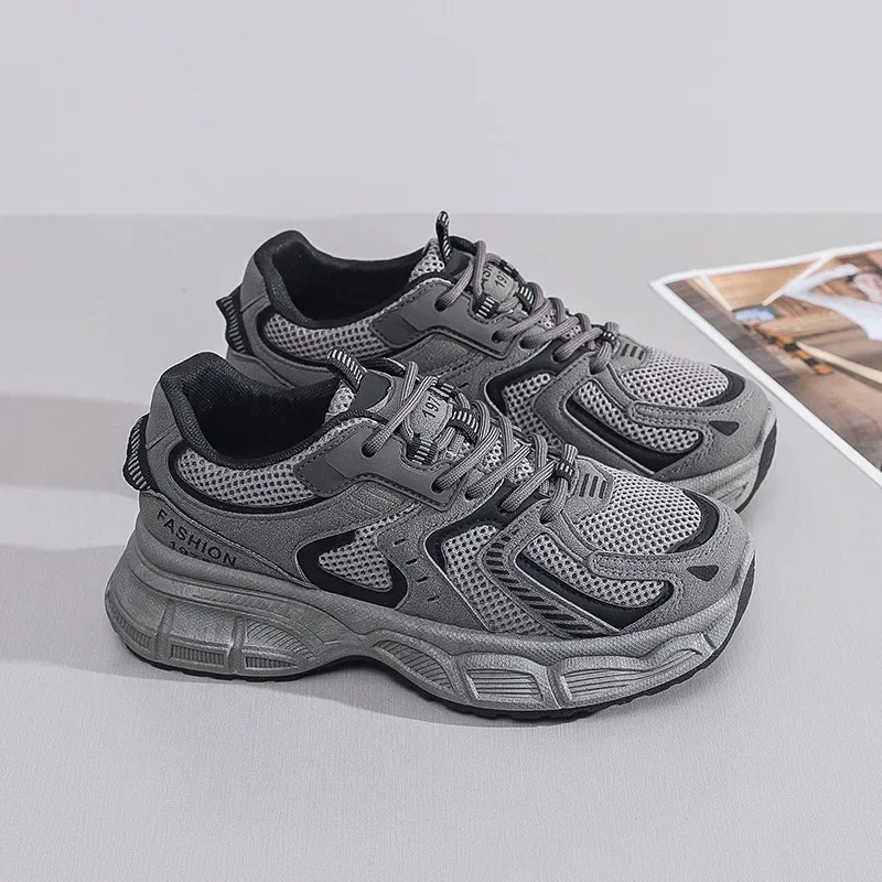 2026 New Women Chunky Sneaker  - Outdoor Sports Shoes บทวิจารณ์และราคา