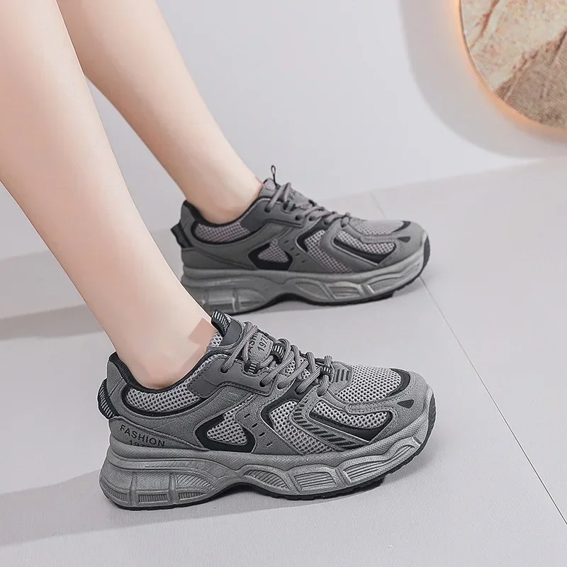 2026 New Women Chunky Sneaker  - Outdoor Sports Shoes บทวิจารณ์และราคา