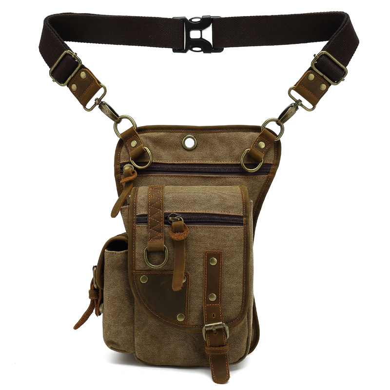 Canvas Drop Leg Bag sport Thig - Outdoor Sport Bag บทวิจารณ์และราคา
