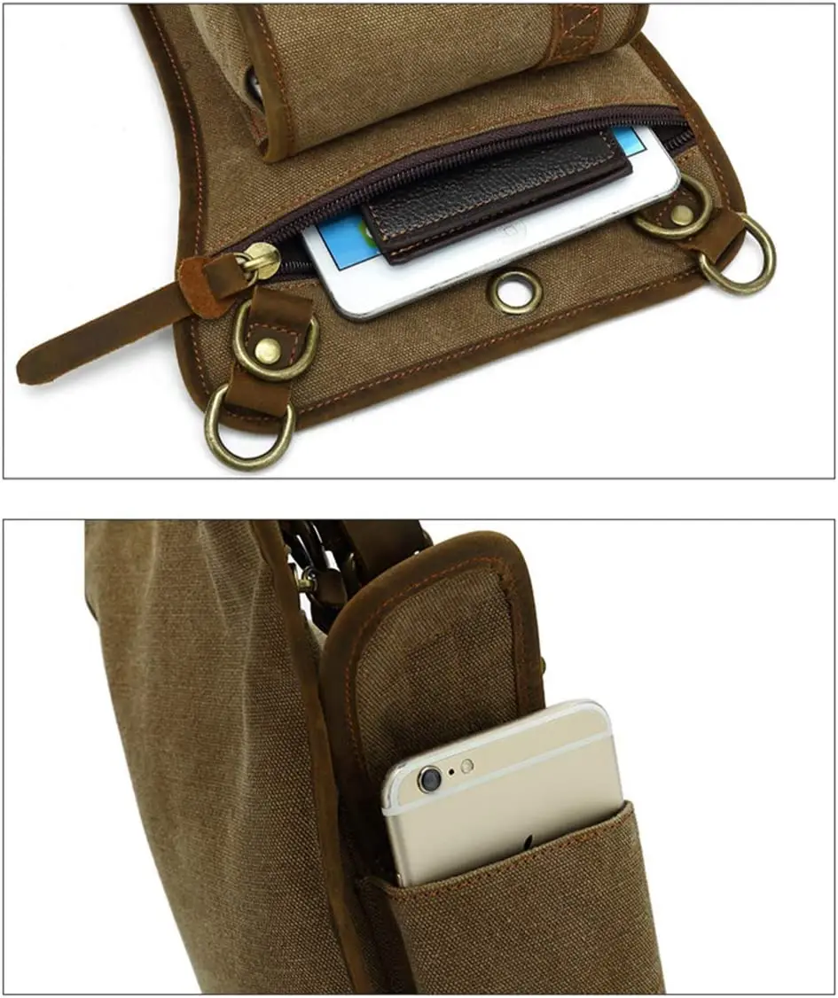 Canvas Drop Leg Bag sport Thig - Outdoor Sport Bag บทวิจารณ์และราคา