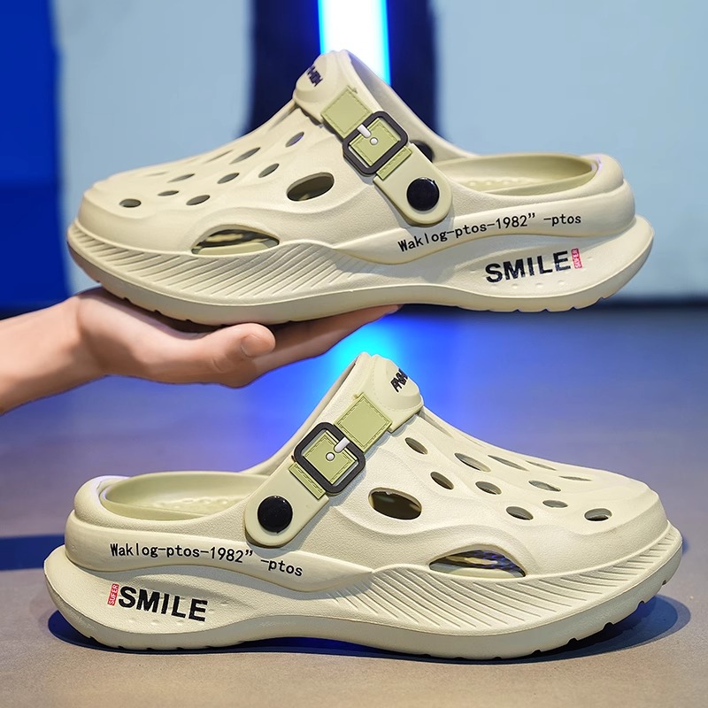Men's Summer Outdoor Wear Hole - Outdoor Sport Brand Shoes บทวิจารณ์และราคา