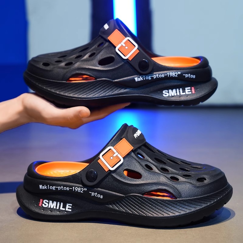 Men's Summer Outdoor Wear Hole - Outdoor Sport Brand Shoes บทวิจารณ์และราคา