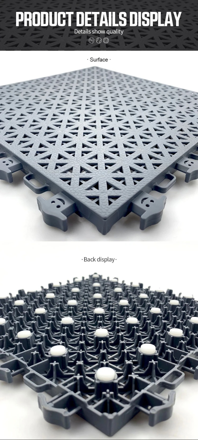 long warranty PP pickleball co - Outdoor Sport Floor Tiles บทวิจารณ์และราคา