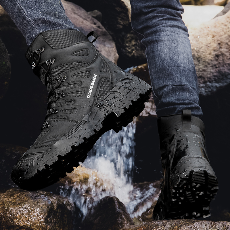 Men's Large Size Outdoor Tacti - Outdoor Sports Shoes บทวิจารณ์และราคา