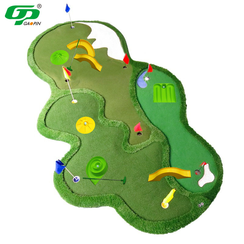 Mini Golf Course Set Indoor/Ou - Outdoor Sport For Kids บทวิจารณ์และราคา