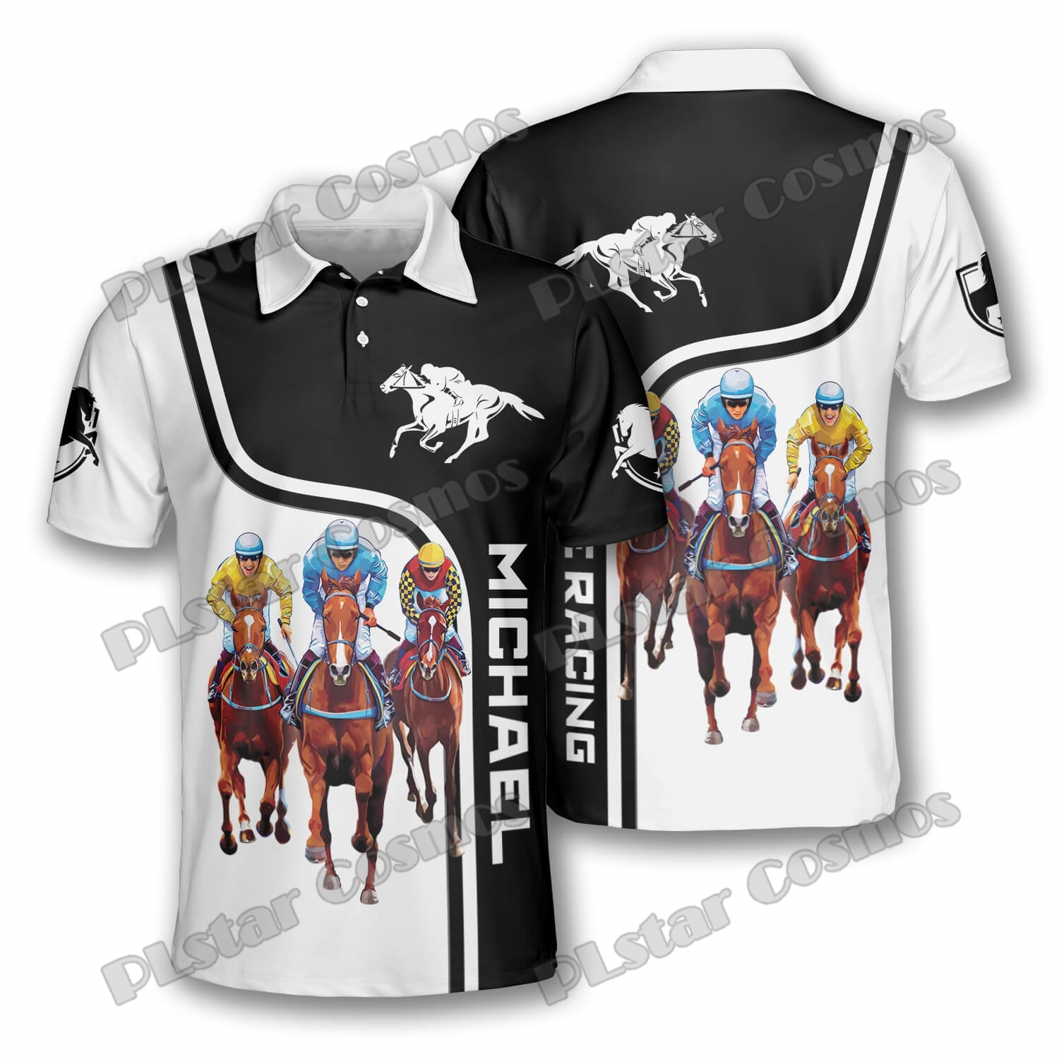 PLstar Cosmos Horse Racer Eque - Polo Shirt Equestrian บทวิจารณ์และราคา