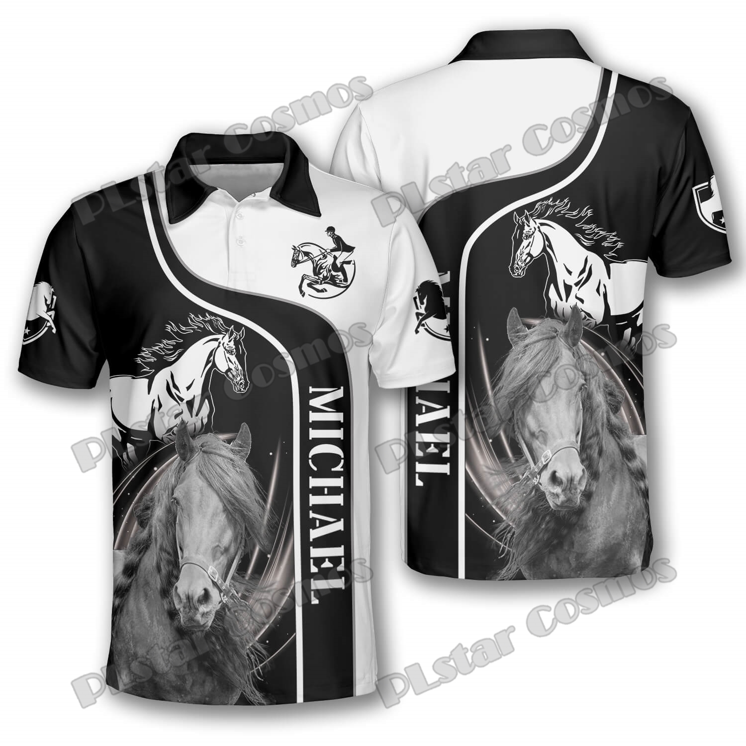 PLstar Cosmos Horse Racer Eque - Polo Shirt Equestrian บทวิจารณ์และราคา