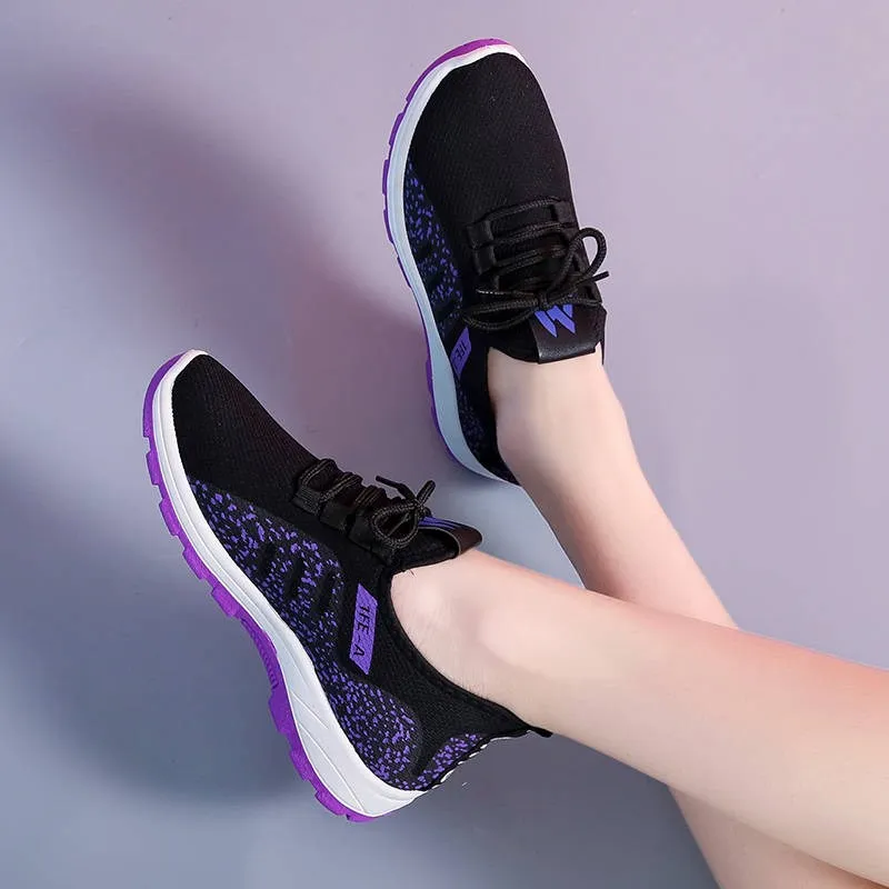 Women's Woven Shoes Platform S - Outdoor Sports Shoes บทวิจารณ์และราคา